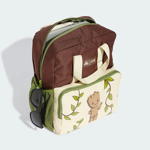 Balo Trẻ Em Adidas Marvel I Am Groot Backpack Kids IP1676 Màu Nâu Vàng