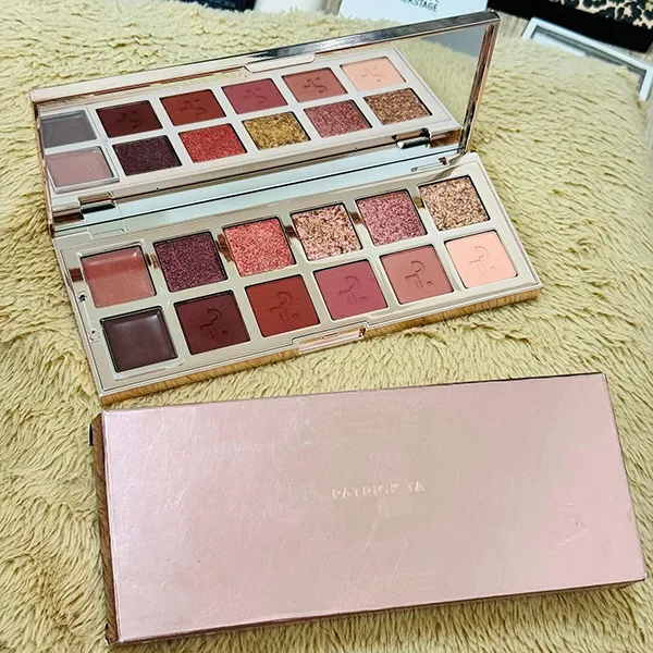 Bảng Phấn Mắt Patrick Ta Major Dimension II Rose Eyeshadow Palette 12 Ô Màu - Trang điểm - Vua Hàng Hiệu