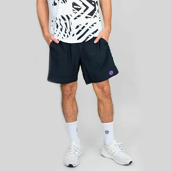 Bộ Quần Áo Cộc Tay Nam Bidi Badu Melbourne V-Neck Tennis M1620002-WHBK/BIJ42E01F-Q11 Màu Trắng Đen Size XS - Thời trang - Vua Hàng Hiệu