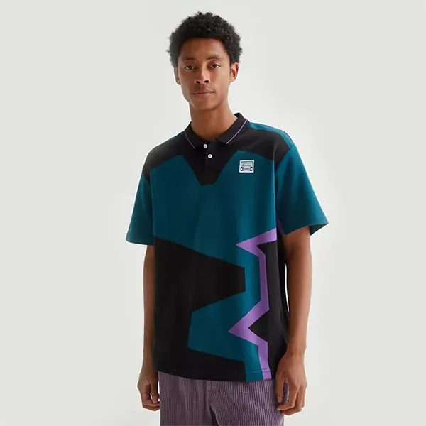 Bộ Quần Áo Cộc Tay Nam Puma Butter Goods Abstract Graphic Màu Xanh Đen Size XS