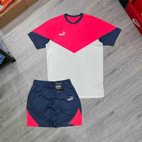 Bộ Quần Áo Cộc Tay Nam Puma Individual Retro TR Short Phối Màu Size XL - Thời trang - Vua Hàng Hiệu