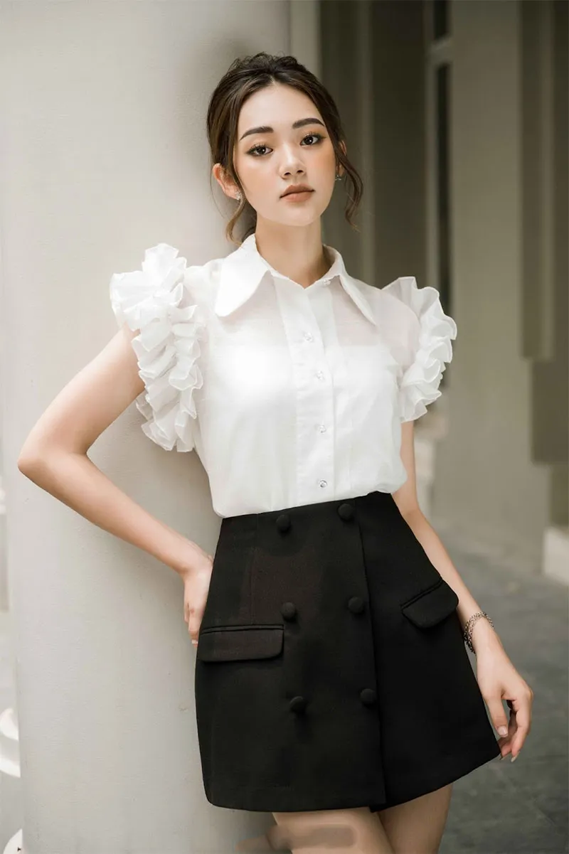 20 cách phối áo sơ mi tay ngắn sao cho đẹp, ấn tượng nhất  - 8