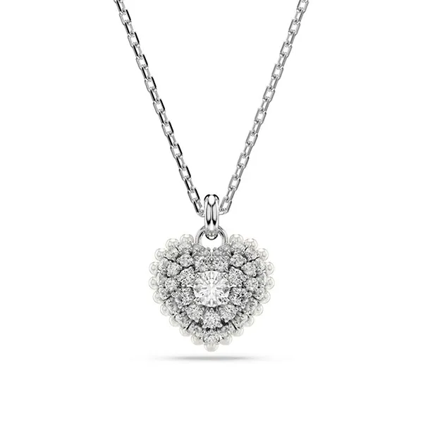 Dây Chuyền Nữ Swarovski Hyperbola Silver Coloured Necklace 5684386 Màu Trắng Bạc