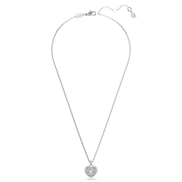 Dây Chuyền Nữ Swarovski Hyperbola Silver Coloured Necklace 5684386 Màu Trắng Bạc
