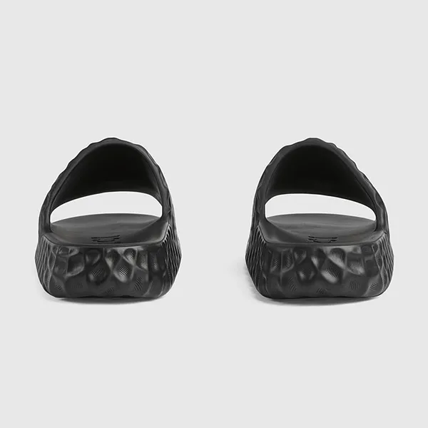 Dép Nam Gucci Men's Interlocking G Slide Sandal 770801 J8710 Màu Đen Size 44 - Dép - Vua Hàng Hiệu