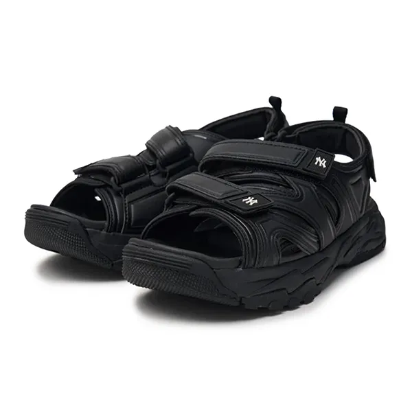 Dép Sandal Nữ MLB Chunky Runner Sandals LA Dodgers 3ASDRNS43-50BKS Màu Đen Size 230