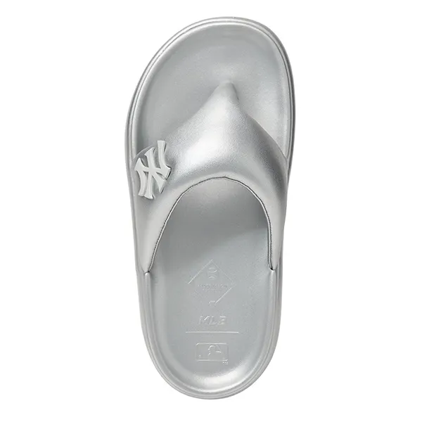 Dép Xỏ Ngón MLB Base Flip-Flop New York Yankees 3ALPBFS43-50GRS Màu Xám Size 240 - Dép - Vua Hàng Hiệu
