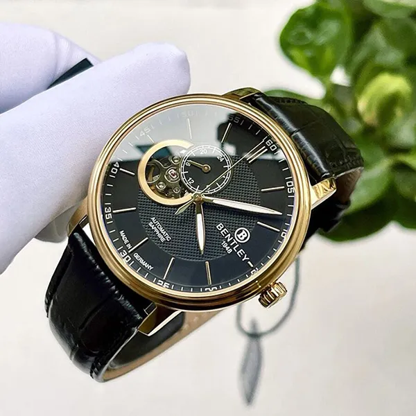 Đồng Hồ Nam Bentley Automatic BL1832-25MKBB-AMK-GL-D Màu Đen Vàng