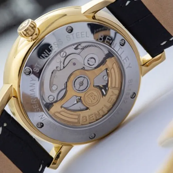 Đồng Hồ Nam Bentley Automatic BL1832-25MKBB-AMK-GL-D Màu Đen Vàng