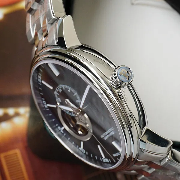 Đồng Hồ Nam Bentley Automatic BL1832-25MWBI Màu Bạc Đen