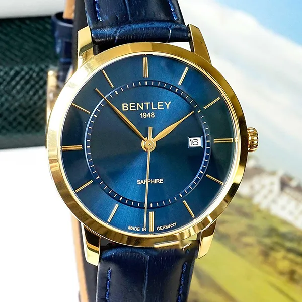 Đồng Hồ Nam Bentley BL1806-10MKNN Màu Xanh Vàng - Đồng hồ - Vua Hàng Hiệu