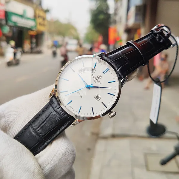 Đồng Hồ Nam Bentley BL1864-10MWWB-MS-GL-T Màu Trắng Đen