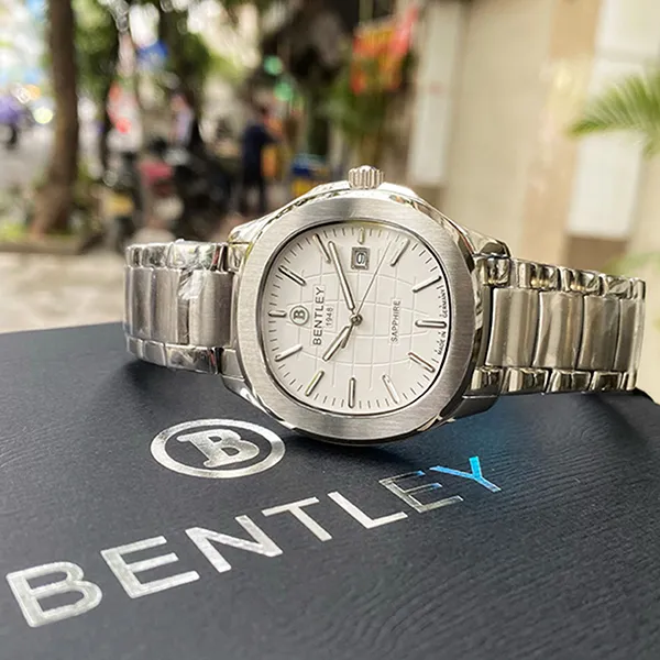 Đồng Hồ Nam Bentley BL1869-10MWWI-MS-T Màu Trắng Bạc