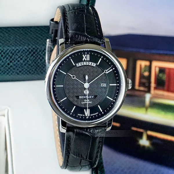 Đồng Hồ Nam Bentley BL1890-10MWBB-MS-GL-D Màu Đen - Đồng hồ - Vua Hàng Hiệu
