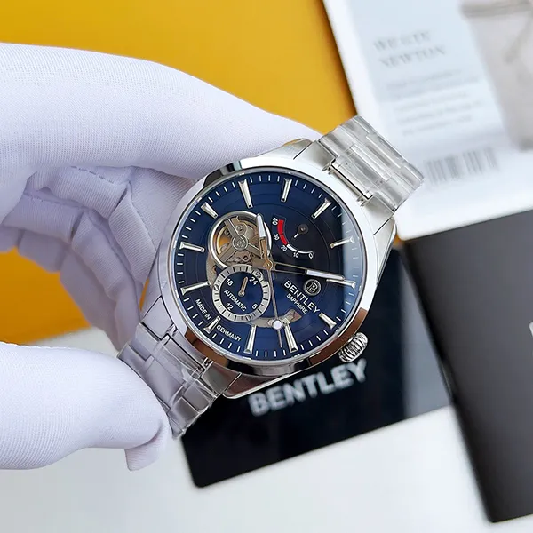 Đồng Hồ Nam Bentley Mặt Hề BL1831-15MWNI-AMS-X Màu Xanh Bạc