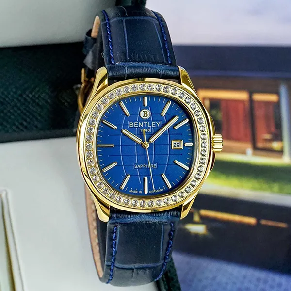 Đồng Hồ Nam Bentley Nautilus BL1869-101MKNN-DMK-GL-X Màu Xanh Vàng - Đồng hồ - Vua Hàng Hiệu