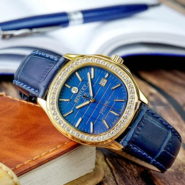Đồng Hồ Nam Bentley Nautilus BL1869-101MKNN-DMK-GL-X Màu Xanh Vàng - Đồng hồ - Vua Hàng Hiệu
