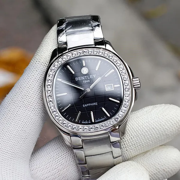 Đồng Hồ Nam Bentley Nautilus BL1869-101MWBI-DMS-D Màu Bạc Đen