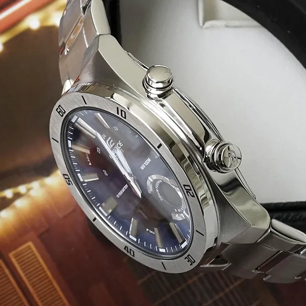 Đồng Hồ Nam Casio EDIFICE ERA-110D-2AVDF Màu Xanh Bạc - Đồng hồ - Vua Hàng Hiệu