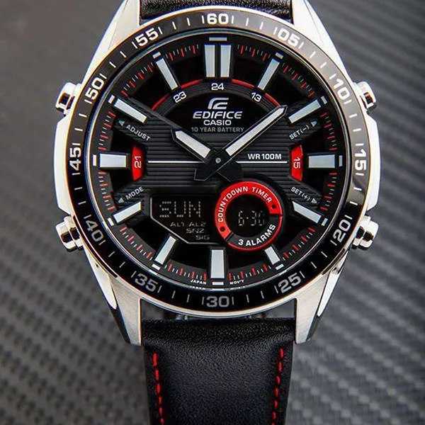 Đồng Hồ Nam Casio EFV-C100L-1A Màu Đen - Đồng hồ - Vua Hàng Hiệu