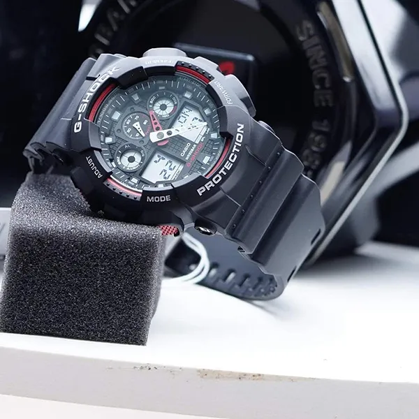 Đồng Hồ Nam Casio G-SHOCK GA-100-1A4CR Màu Đen - Đồng hồ - Vua Hàng Hiệu