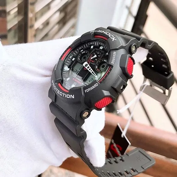 Đồng Hồ Nam Casio G-SHOCK GA-100-1A4CR Màu Đen - Đồng hồ - Vua Hàng Hiệu
