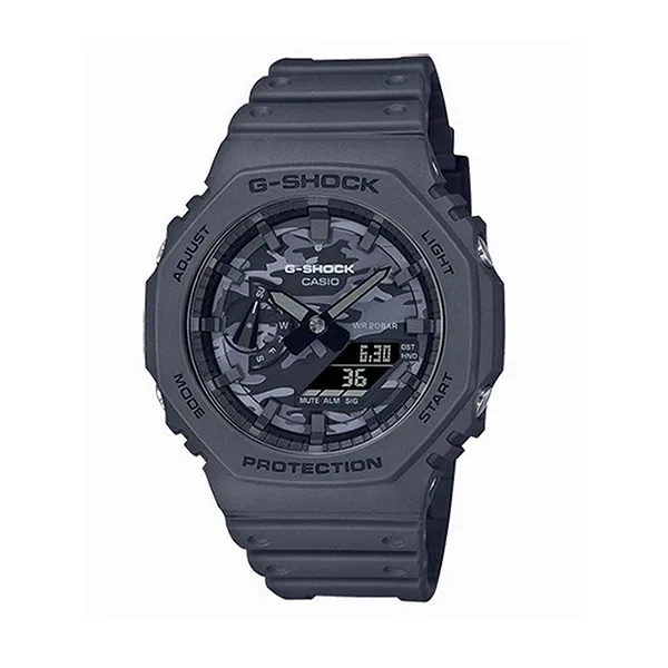 Đồng Hồ Nam Casio G-SHOCK GA-2100CA-8A Màu Xám Đậm - Đồng hồ - Vua Hàng Hiệu