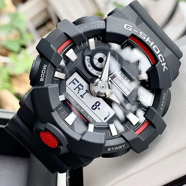 Đồng Hồ Nam Casio G-SHOCK GA-700-1A Màu Đen