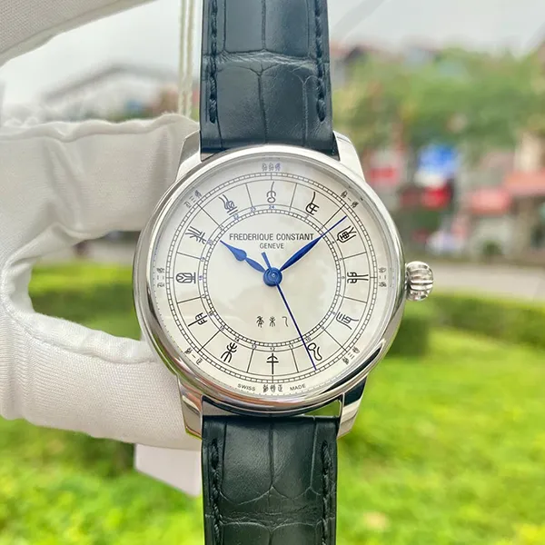 Đồng Hồ Nam Frederique Constant Chinese Zodiac FC-724CC4H6 Màu Đen Trắng