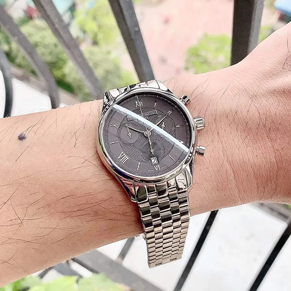 Đồng Hồ Nam Frederique Constant Classics Chronograph Dark Grey FC-292MG5B6B Màu Xám Bạc - Đồng hồ - Vua Hàng Hiệu