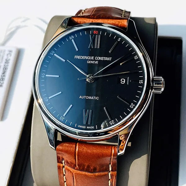 Đồng Hồ Nam Frederique Constant Classics Index FC-303BN5B26 Màu Nâu Đen