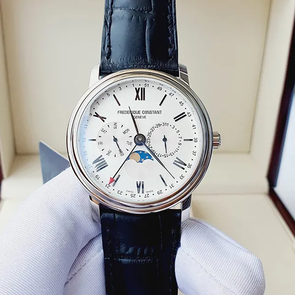 Đồng Hồ Nam Frederique Constant FC-270SW4P6 Màu Đen Trắng