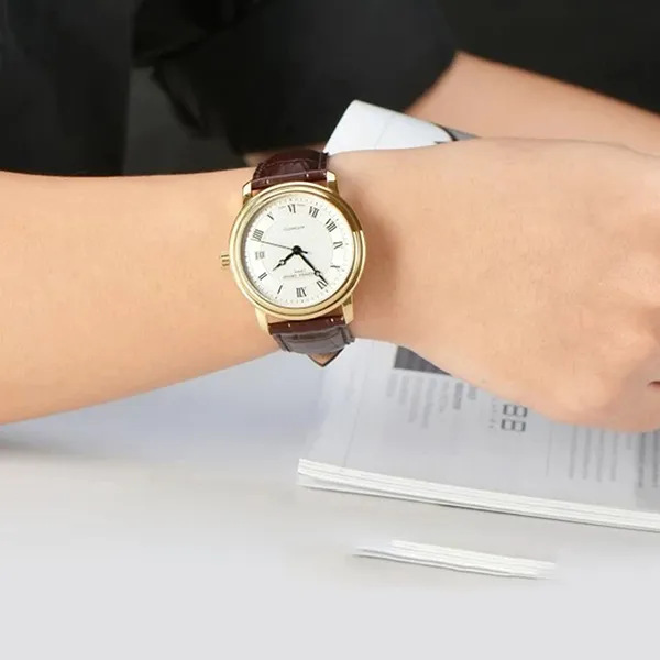Đồng Hồ Nam Frederique Constant FC-303MC4P5 Màu Nâu Trắng - Đồng hồ - Vua Hàng Hiệu