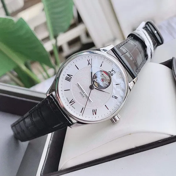 Đồng Hồ Nam Frederique Constant FC-310MS5B6 Màu Đen Trắng - 4