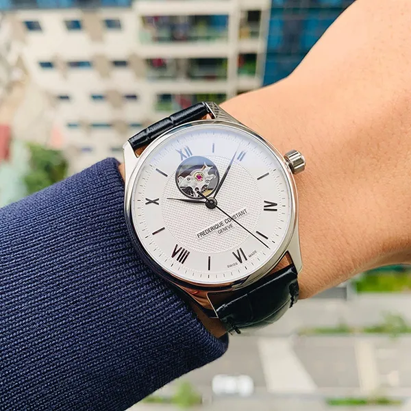 Đồng Hồ Nam Frederique Constant FC-310MS5B6 Màu Đen Trắng - 1