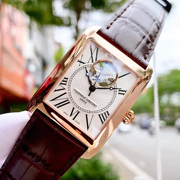 Đồng Hồ Nam Frederique Constant Heart Beat FC-310MC4S34 Màu Nâu/ Vàng Hồng - Đồng hồ - Vua Hàng Hiệu