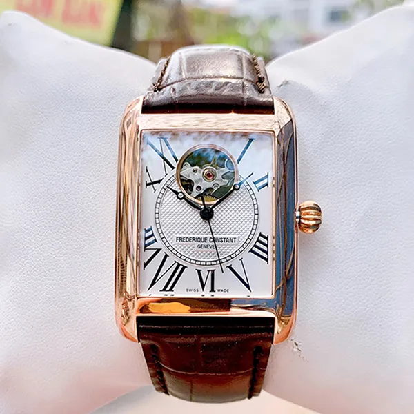 Đồng Hồ Nam Frederique Constant Heart Beat FC-310MC4S34 Màu Nâu/ Vàng Hồng - 3