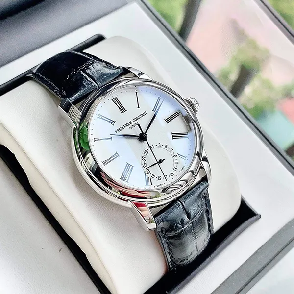 Đồng Hồ Nam Frederique Constant Manufacture FC-710MS4H6 Màu Đen Trắng - 3