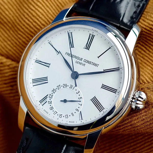 Đồng Hồ Nam Frederique Constant Manufacture FC-710MS4H6 Màu Đen Trắng - Đồng hồ - Vua Hàng Hiệu