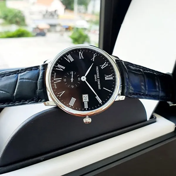 Đồng Hồ Nam Frederique Constant Slimline FC-245BR5S6 Màu Đen - Đồng hồ - Vua Hàng Hiệu
