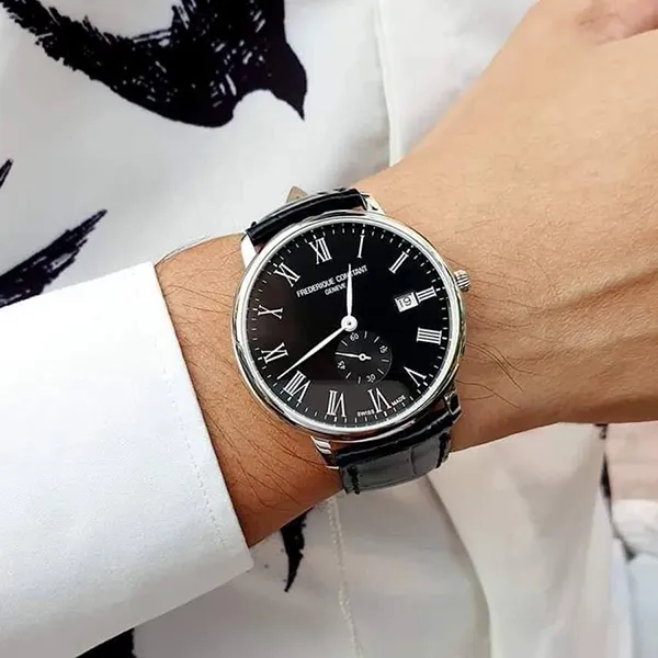 Đồng Hồ Nam Frederique Constant Slimline FC-245BR5S6 Màu Đen - Đồng hồ - Vua Hàng Hiệu