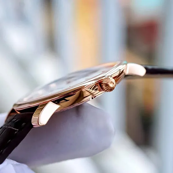 Đồng Hồ Nam Frederique Constant Slimline FC-312V4S4 Màu Nâu Trắng - Đồng hồ - Vua Hàng Hiệu
