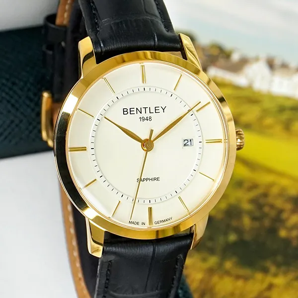Đồng Hồ Nam Bentley Quartz BL1806-10MKWB-MK-GL-T Màu Đen Vàng - Đồng hồ - Vua Hàng Hiệu