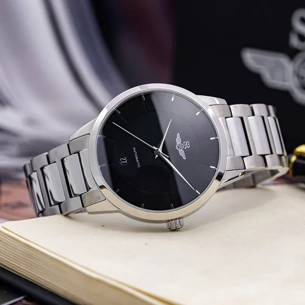 Đồng Hồ Nam SRWATCH Automatic AT SG8881.1101AT Màu Đen - Bạc - Đồng hồ - Vua Hàng Hiệu