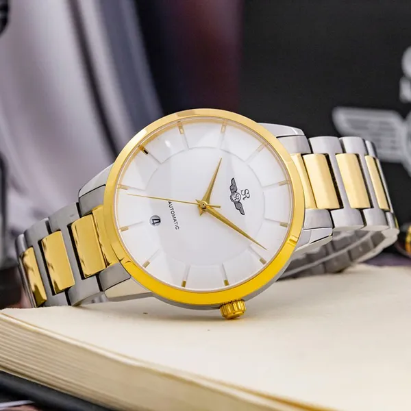 Đồng Hồ Nam SRWATCH Automatic AT SG8881.1202AT Màu Vàng - Bạc