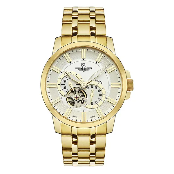 Đồng Hồ Nam SRWATCH Automatic Open Heart SG8871.1402 Màu Vàng Gold - Đồng hồ - Vua Hàng Hiệu