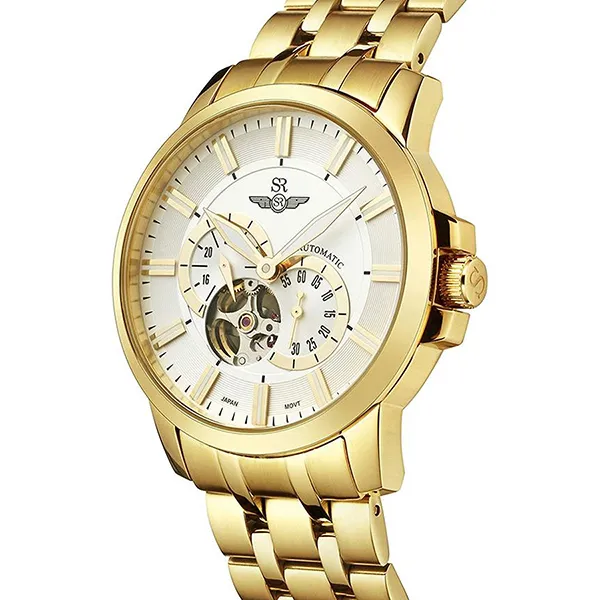 Đồng Hồ Nam SRWATCH Automatic Open Heart SG8871.1402 Màu Vàng Gold - Đồng hồ - Vua Hàng Hiệu