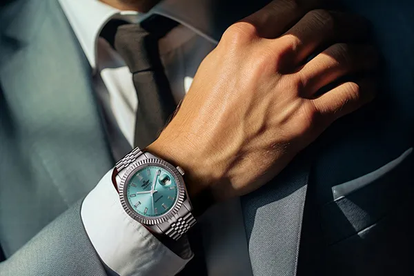 Đồng Hồ Nam SRWATCH Quartz Watch SG7006.1106GM Màu Xanh - Bạc