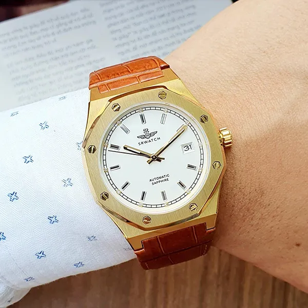 Đồng Hồ Nam SRWATCH Automatic Watch SG99991.4602GLA Màu Vàng