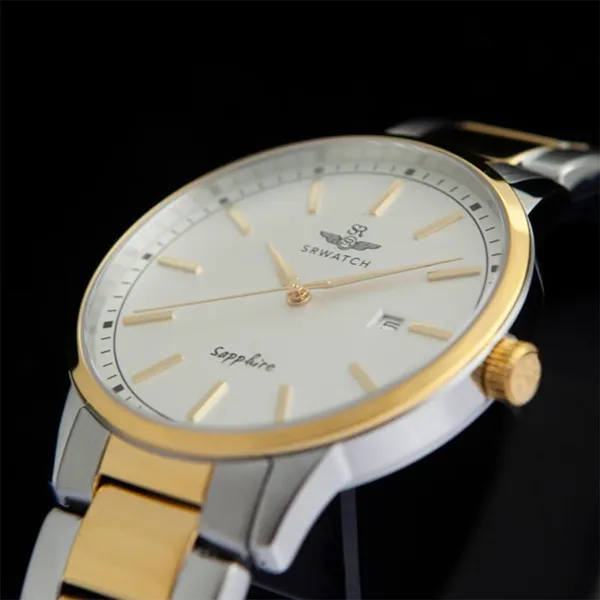 Đồng Hồ Nam SRWATCH Quartz Watch SG3009.1202CV Màu Demi (Vàng - Bạc)